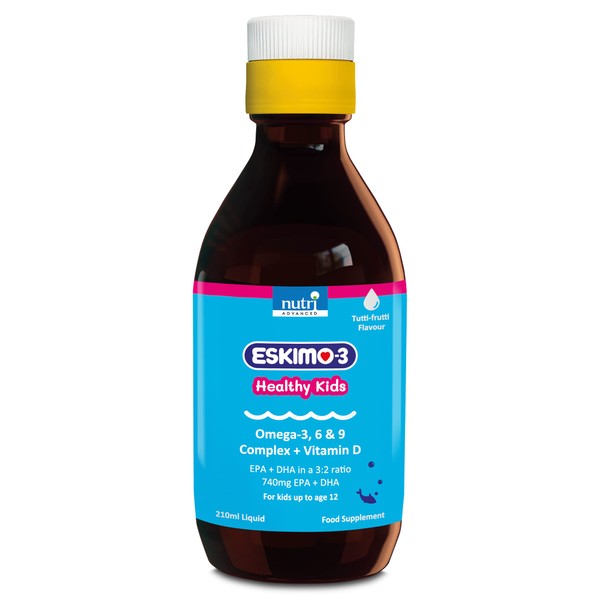 Eskimo-3 Healthy Kids Fish Oil - Nutri Advanced - Tutti Frutti 210ml