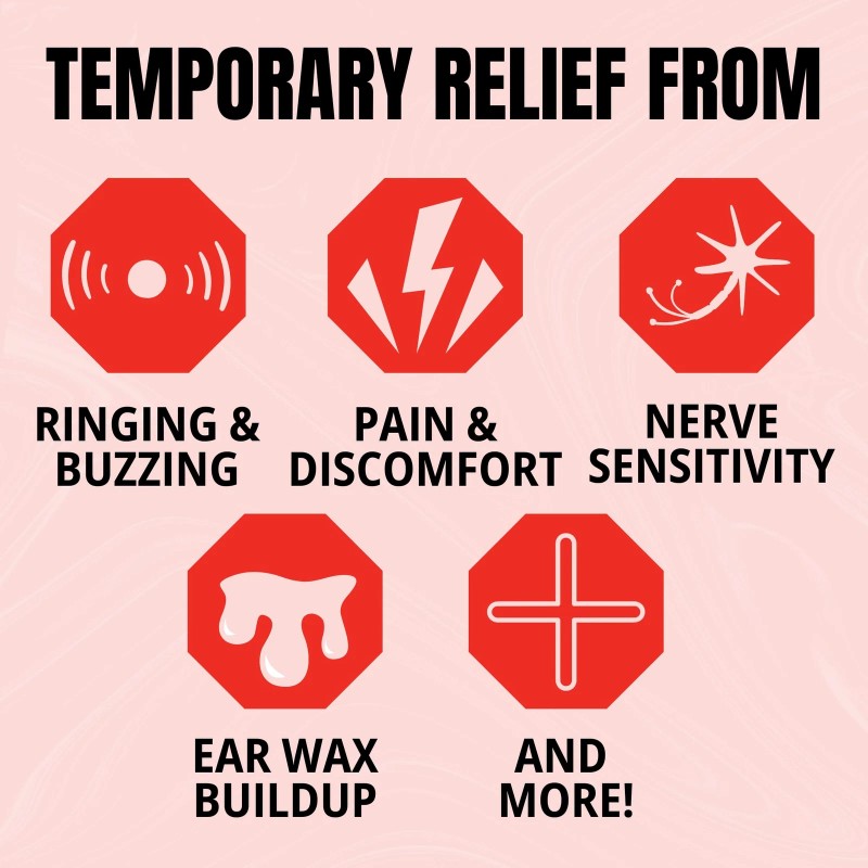 TRP THE RELIEF PRODUCTS 70 Count Tinnitus Relief Rings Homeopathic