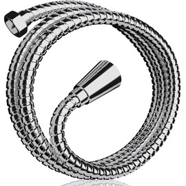 Shower Hose, 3.9 ft (1.6 m), Compatible with 70% Mixing Stoppers, Adapter Set, Shower Head Replacement, Japanese Standard G1/2 (1.6 m Hose Only)