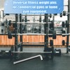L-Type Weight Stack Pin, 3/8in Diameter 4.4in Locking Space Carbon