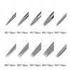 ATOMUS 100Pcs Disposable Tattoo Needles Mixed 3RL 5RL 7RL 9RL