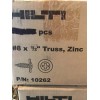 Hilti 500 Hilti #8 X 1/2” Phillips Truss Head Sharp