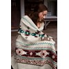 Inca Ecuadorian Blanket - Aztec/Mexican/Southwest Artisanal Style - Use As