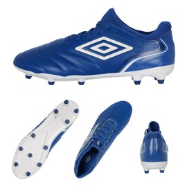Umbro Men's Tocco 5 Premier FG Soccer Cleat, Royal/White, 10