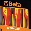 Beta 1273MQ/D6 - Schraubendrehersatz, 6 teilig (Art. 1274MQ, 1272MQ)