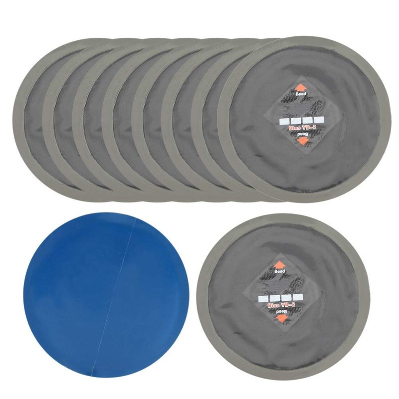 universal tire and tube patches-Acouto Universal 10Pcs 90mm Car Tyre