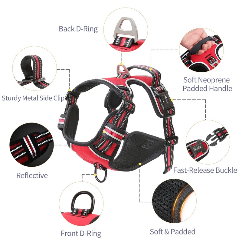 HEELE Dog Harness Harness for Small Dogs No Pull Dog