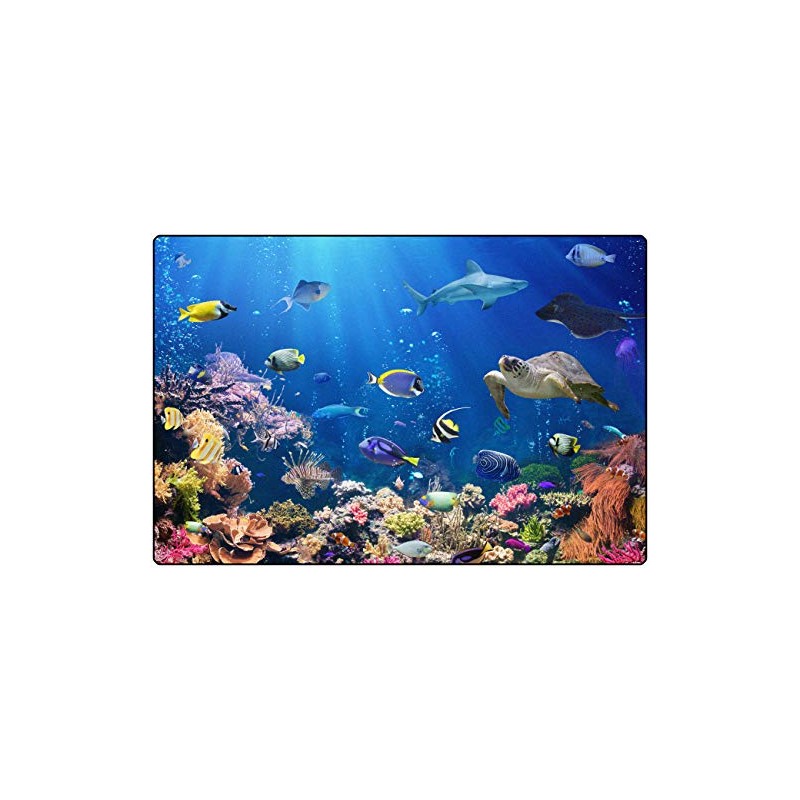 Carpets for Kids 61014 Explore The Ocean Decorative Reading Room