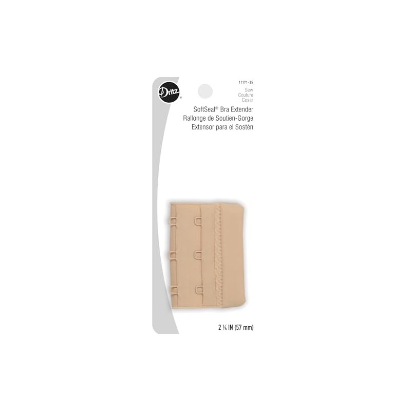 Dritz 2-1/4" SoftSeal, Beige Bra Extender