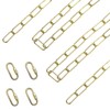 ECUDIS 20 Feet Pendant Light Fixture Chain, Lighting Hanging Chain