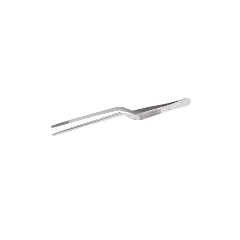 blueINOX Ear Tweezers with Inner Tooth/Foreign Body Tweezers Stainless Steel