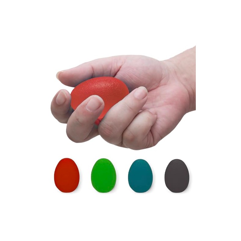 Hand Exerciser Egg | Soft - Ergonomic Gel Ball Eggs