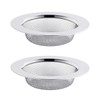Drain Strainer Stainless Steel Rustproof Set of 2, 7.5 cm