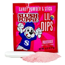 Slush Puppie Lil Dips Dip Candy Bulk Dipping Sticks with Candy Powder, Dip Stick Candy Variety Pack of 36