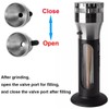 3-in-1 Spice Grinder Hand Crank Loader Roller Crusher Filler Flower