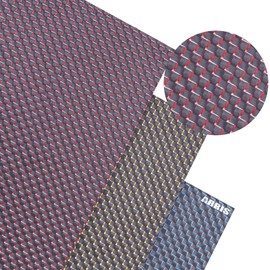ARRIS 100 X 250 X 2.0MM Gold Metallic Colored Carbon Fiber Sheet, Available in 1.0MM 2.0MM 3.0MM 3K Real Carbon Fibre Sheets, Laminate Carbon Plate 3.0MM Thickness