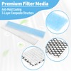 4 Pack Mini Split Air Filter Replacement for Fujitsu General