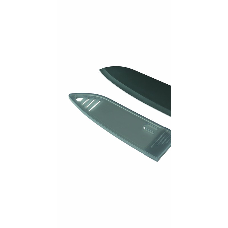 Kuhn Rikon COLORI Chef’s Knife with Safety Sheath, 6 inch/15.24