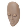 Lash Mannequin Head Reusable Soft Rubber 3D Effects Replaced Eyelids