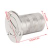 Boat Filler Right Angle Clamshell 316 Stainless Steel Hardware for