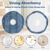 12 Pack Dust Bags Mop Pads Combination Set Compatible with