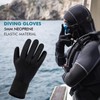 ZONJIE Wetsuit Gloves Diving Gloves Neoprene Double-Layer Thermal Elastic Wrist