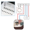 Wengart Electric Heating Thermostat WG806, Output 230V 16A, 7 Days