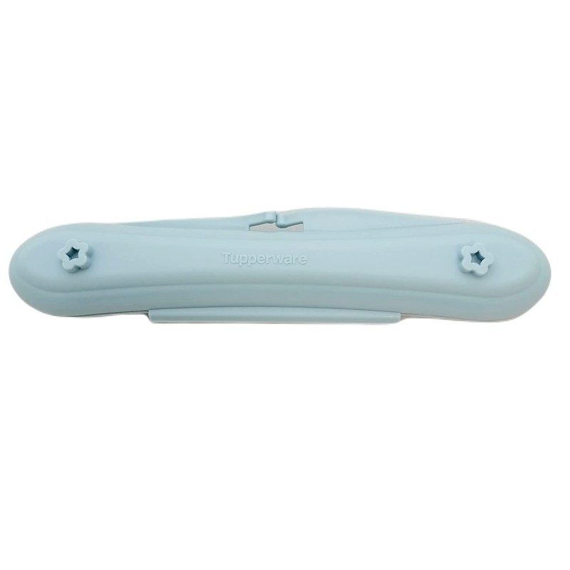 Tupperware TupperCare Children's Soft Feeding Spoon Light Blue Blue with
