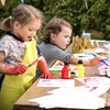 THE TWIDDLERS - 8 Kids Waterproof Aprons, Adjustable & Washable