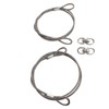 2 Pcs 1 Meter Trailer Lifting Cable 125542 304 Stainless