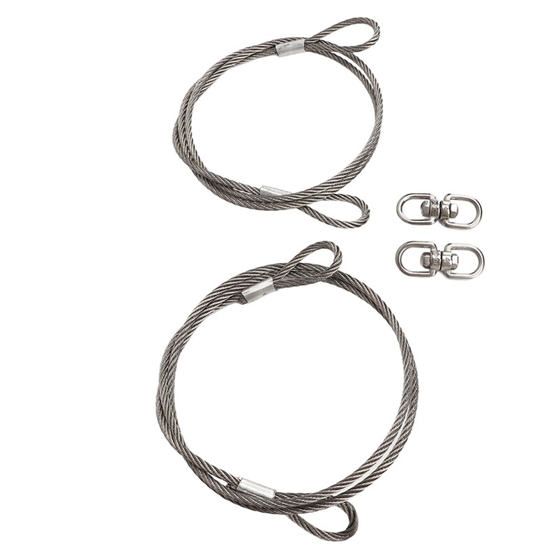 2 Pcs 1 Meter Trailer Lifting Cable 125542 304 Stainless
