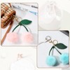 WEWAYSMILE Cherry Purse Charms for Handbags Cherry Bag Charm Cute