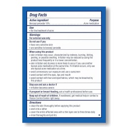 Panoxyl Barra De Tratamiento Del Acné Con Peróxido De Benzoi