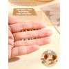 CASSIECA 12 Pairs Gold Stud Earrings Set for Women Men