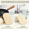 Esponjas naturales de lufa WOCATS WMFQ06 paquete de 6 para
