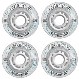 TronX Control Indoor Soft 76A Roller Inline Hockey Wheels - 59mm, 68mm, 72mm, 76mm & 80mm Hi-Lo (68mm)