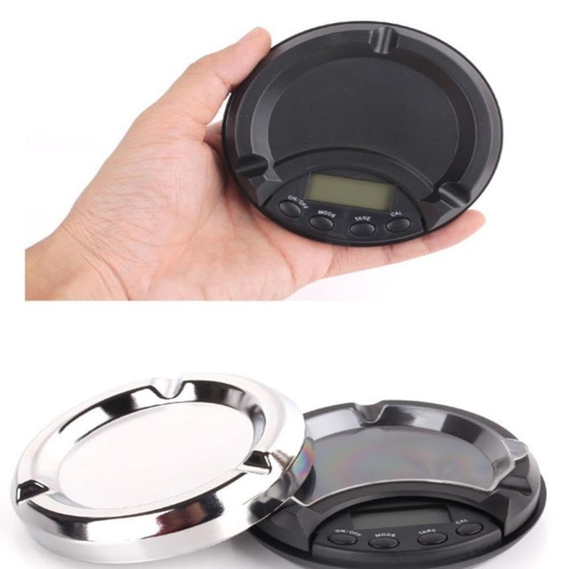 SagaSave Digital Ashtray Scale, 200g/0.01g Precision Portable Mini Scales Electronic