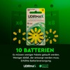 100 Hörgerätebatterien Größe 10 PR70 Udirmax Gelb Dynamic Sonar Technologie