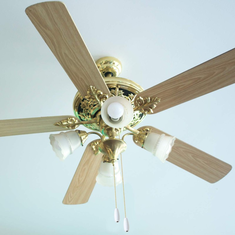 Boao 4 Pieces Ceiling Fan Pull Chains Wooden Pendant Pull