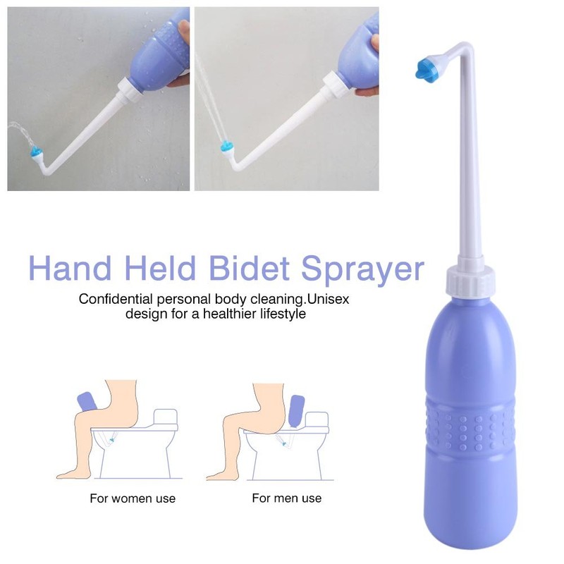 Portable Handheld Personal Bidet, On-The-Go, Travel Bidet with 620ML Water