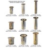 2" Commercial Floor Drain Strainer, 6" Tall, Perforated Stainless Steel