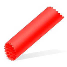 Garlic Peeler Silicone Garlic Skin Remover Roller Garlic Tube Rollers Skin Remover, Garlic Roller Peeling Tube Tool for Useful Kitchen Tools (Red)
