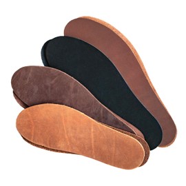 Nicks Boots Leather Insole, Handcrafted in USA, Trim to Fit, Shapes to Your Foot for Extra Comfort (Thick, US Men's 8-9.5)