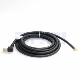 DRRI Right Angle Hirose 12Pin Female HR10A-10P-12S to Leadwires I/O Cable for Basler Camera Aviator GigE (1M)