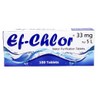 Ef-Chlor, Water Purification Tablets (100 Tablets), 33 Mg (10 L),