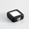 2Pcs Black PU Leather Gemstone Display Box Loose Diamond Jewelry