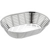 Braisogona Bella Stainless Steel Oval Basket, 21 x 31 cm,