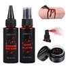 BOBISUKA Halloween Artificial Blood 3 Pieces: Blood Plasma + Artificial