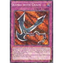 YU-GI-OH! - Kunai with Chain (BP03-EN210) - Battle Pack 3: Monster League - 1st Edition - Shatterfoil