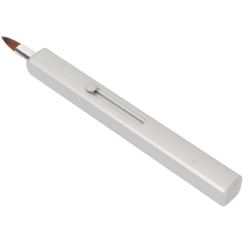 Pincel Retráctil Portátil para Labios, 5 Piezas de Nailon, Ideal